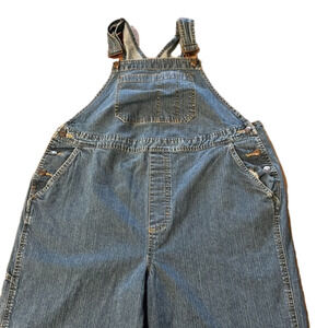 Maternity jean overalls, in good condition